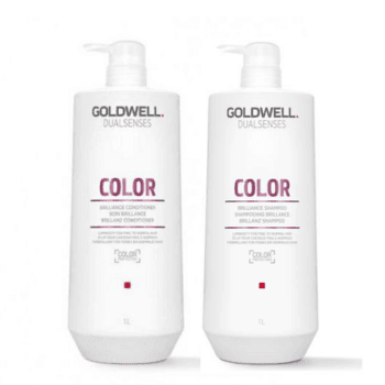 Goldwell Dualsenses Color 1 Litre Shampoo and Conditioner Bundle Halo Hair & Skin - rosehipskincare.com.au