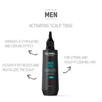 Goldwell Dualsenses Men Activating Scalp Tonic 150ml Halo Hair & Skin - rosehipskincare.com.au