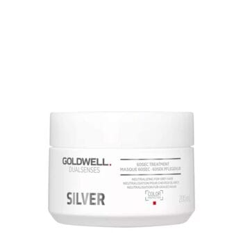 Goldwell Dualsenses Silver 60 Second Treatment 200ml Halo Hair & Skin - rosehipskincare.com.au