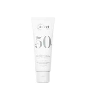 Aspect Sun Tinted Physical Sun Protection SPF50+ 75g Halo Hair & Skin - rosehipskincare.com.au