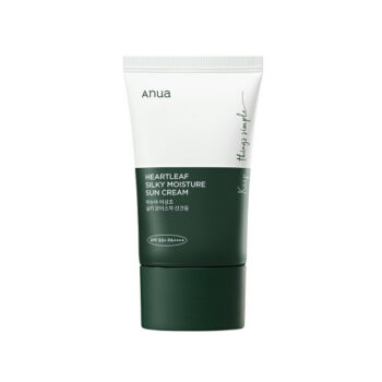 Anua Heartleaf Silky Moisture Sun Cream sukinnaturals sukinnaturals.com.au