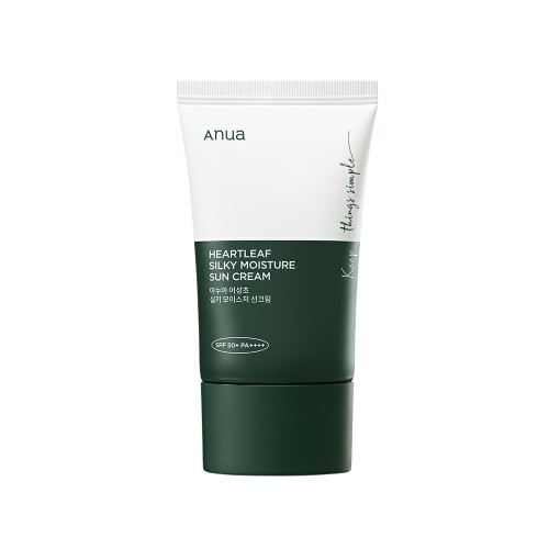 Anua Heartleaf Silky Moisture Sun Cream sukinnaturals sukinnaturals.com.au