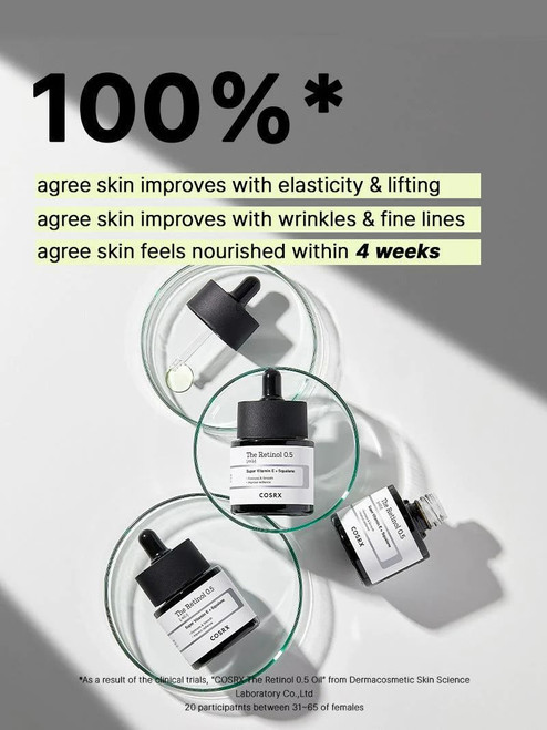 COSRX The Retinol 0.5 Oil sukinnaturals sukinnaturals.com.au